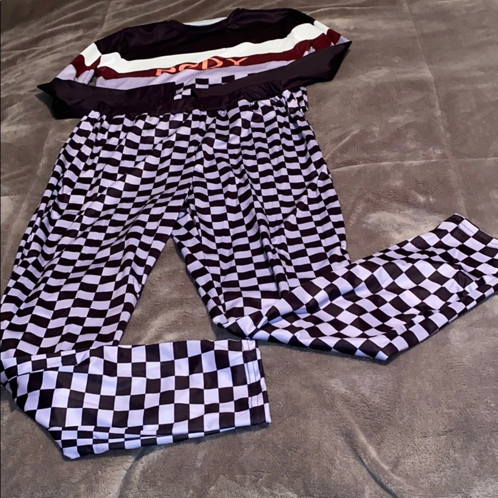 🔥Body trendy plaid sexy two-piece set.🔥 - Picture 5 of 5